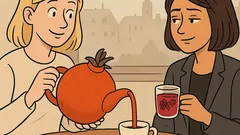 Vic: Plavolaska naroči hibiskus iz šipka