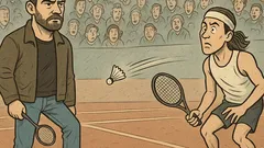 Vic: Chuck Norris premaga Nadala z badmintonom