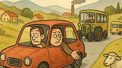 Vic: Mujo vadi vožnjo po levi