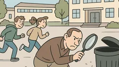 Vic: Gimnazijski huligani so spet divjali...